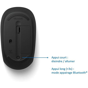 Bluetooth Mouse - Noir