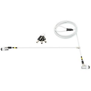 photo Cable antivol, 1,8m, blanc