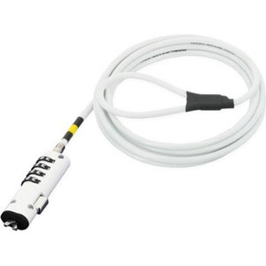 photo Cable sécurité 1,8 m, blanc