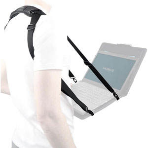 photo Bandoulière de saisie et de transport - Noir