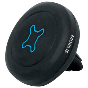 photo Support magnétique pour téléphone portable - Noir