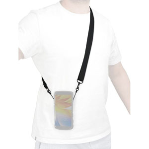 photo Bandoulière noir pour téléphone