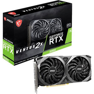 GeForce RTX 3060 VENTUS 2X 12G OC