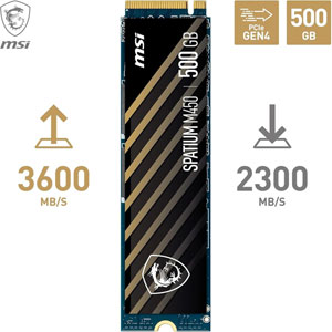 SPATIUM M450 M.2 2280 PCIe 4.0 NVMe - 512 Go