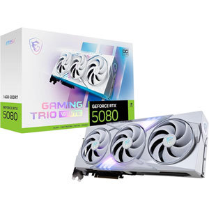RTX 5080 16G GAMING TRIO OC WHITE