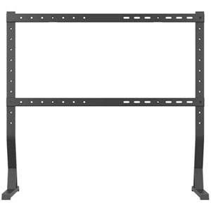 Pied noir fixé pour TV/ noir