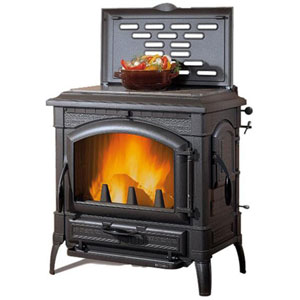 photo Nordica Extraflame - 9,3 kw - 25 cm - Noir