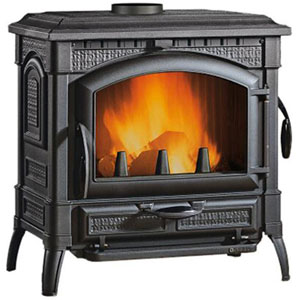 photo Nordica Extraflame - Poêle à bois - Noir