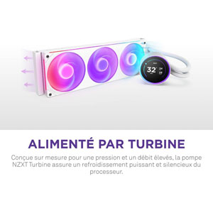 Kraken Elite 360 RGB - Blanc