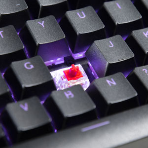 CA-240 Clavier Méca Étendu Noir RGB