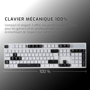 CA-350-Yang W Clavier Méca Étendu Blanc