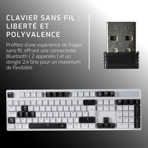 CA-350-Yang W Clavier Méca Étendu Blanc