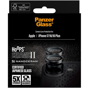Hoops Ceramic II Camera Lens Protector iPhone 17