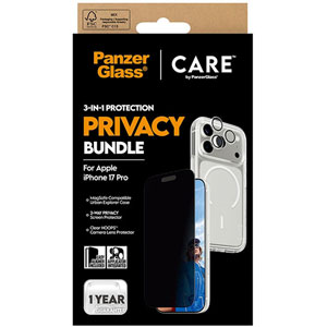 CARE 3-in-1 Privacy Bundle pour iPhone 17 Pro