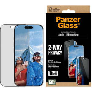 2-Way Privacy Screen Protector pour iPhone 17 Pro
