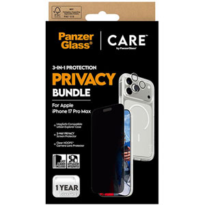 CARE 3-in-1 Privacy Bundle pour iPhone 17 Pro Max