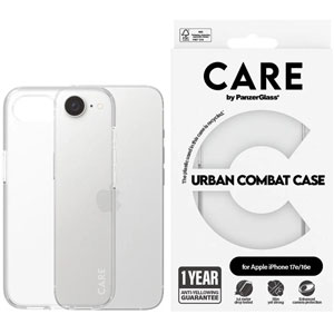 Urban Combat Case Transparent iPhone 16e/17e