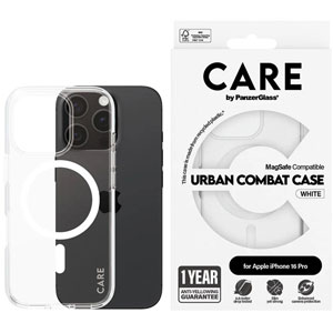 Urban Combat Case Transparent pour iPhone 16 Pro