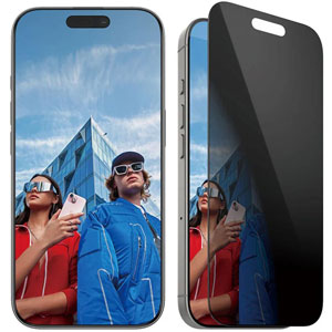 Protecteur d'écran anti-regards pour iPhone 16 Pro