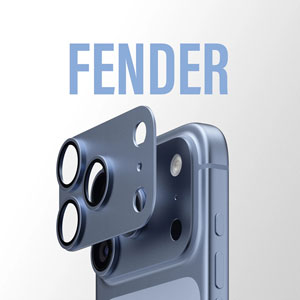 Fender Camera Protector iPhone 18 Pro - Bleu