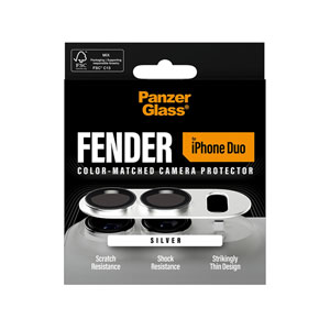 Fender Camera Protector iPhone Duo - Argent