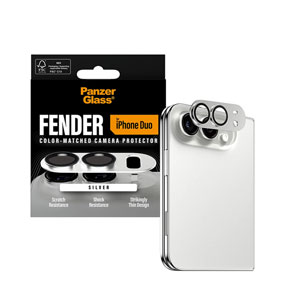 Fender Camera Protector iPhone Duo - Argent