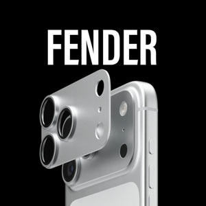 Fender Camera Protector iPhone 18 Pro - Argent