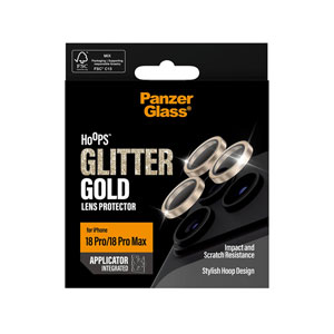 Hoops Glitter Gold iPhone 18 Pro | 18 Pro Max