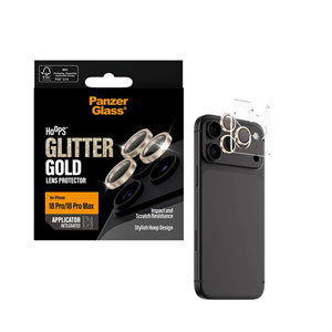 Hoops Glitter Gold iPhone 18 Pro | 18 Pro Max