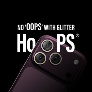 Hoops Glitter Gold iPhone 18 Pro | 18 Pro Max