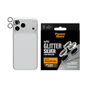 Hoops Glitter Silver iPhone 18 Pro - 18 Pro Max