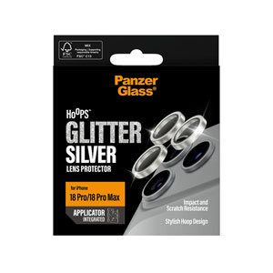 Hoops Glitter Silver iPhone 18 Pro - 18 Pro Max