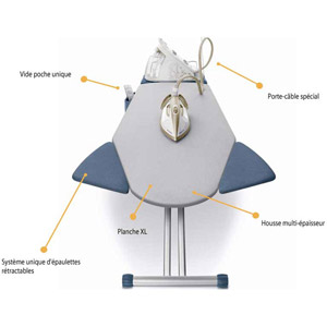 Table à repasser GC240
