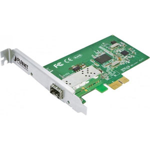 photo 1000Base-SX / LX SFP PCI Express Fiber Adapter