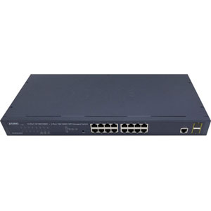 photo 16-Port L2 Managed GbE W/2 SFP Interfaces