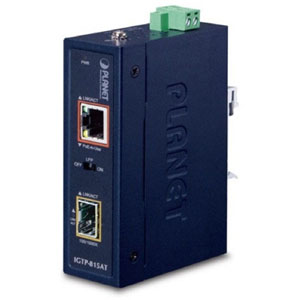 photo Industrial Compact 100/1000BASE-X to GbE PoE+