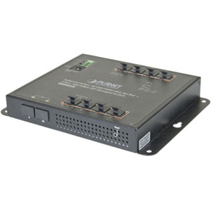 photo Industrial 8-Port GbE PoE + 2-Port SFP Wall-mount