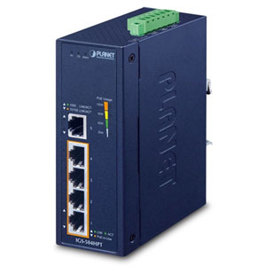 Industrial 4-P 10/100/1000TPoE +