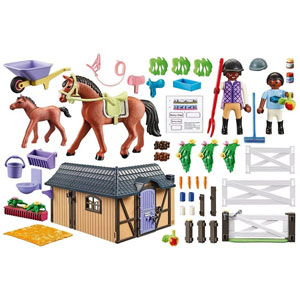 Country - Etable et carrière pour chevaux