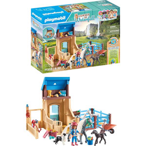 Amelia & Whisper avec box pour chevaux