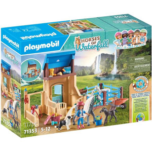 Amelia & Whisper avec box pour chevaux