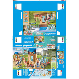 Amelia & Whisper avec box pour chevaux