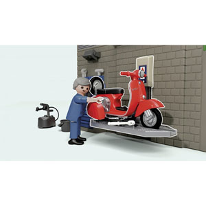 Vespa Garage - Style rétro - années 60