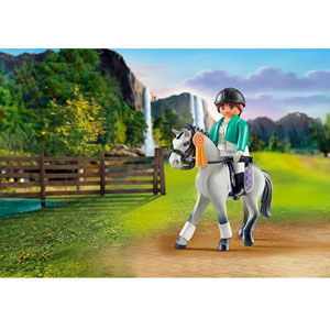 Championne d'équitation