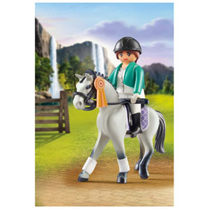 Championne d'équitation