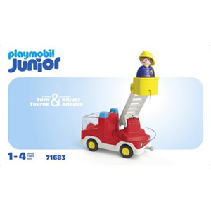 Junior : Camion de pompier avec échelle pivotante
