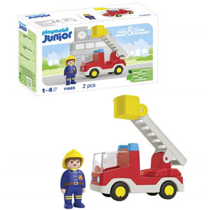 Junior : Camion de pompier avec échelle pivotante