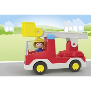 Junior : Camion de pompier avec échelle pivotante