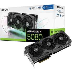 GeForce RTX 5080 Overclocked Triple Fan GPU