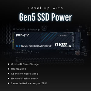 CS2150 M.2 2280 PCIe Gen5 NVMe - 1To